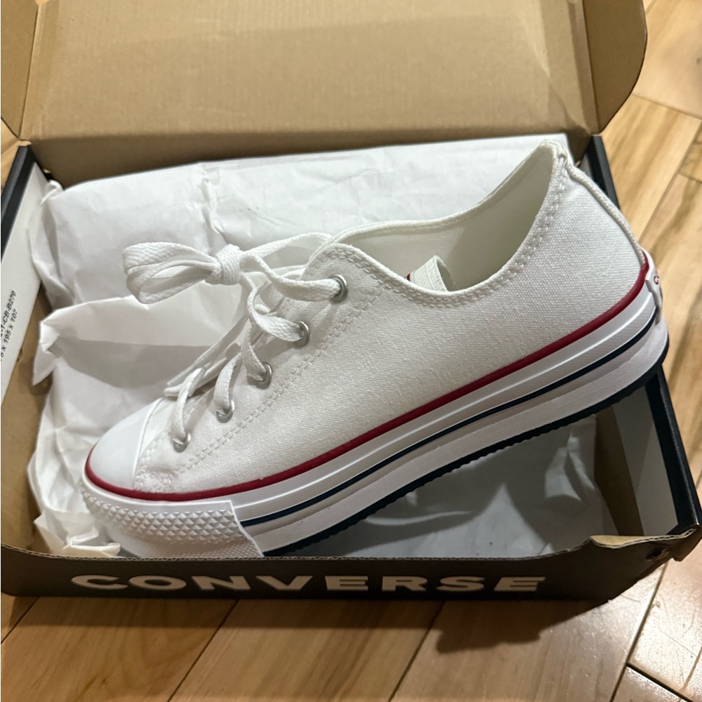 Converse Classic White Canvas Sneakers